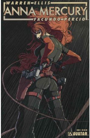 Anna Mercury 4A published by Avatar with cover art by Paul Duffield