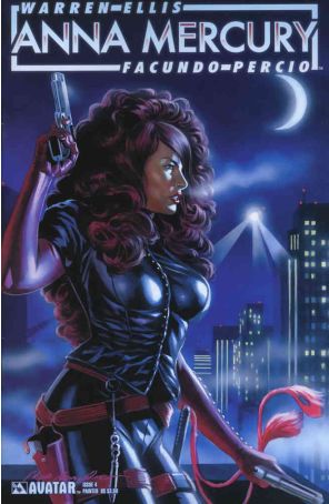 Anna Mercury 4C published by Avatar with cover art by Felipe Massafera