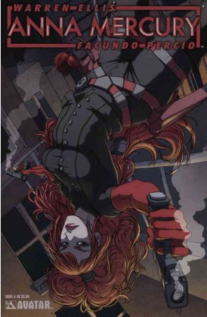 Anna Mercury 5A published by Avatar with cover art by Paul Duffield