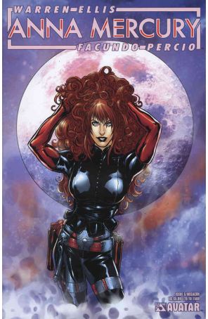 Anna Mercury 5G published by Avatar with cover art by Facundo Percio