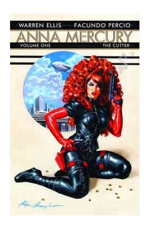 Anna Mercury TPB 1 published by Avatar with cover art by Felipe Massafera
