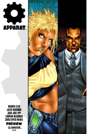 Apparat (Warren Ellis') Ashcan 1 published by Avatar