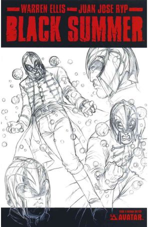 Black Summer 0A published by Avatar with cover art by Juan Jose Ryp