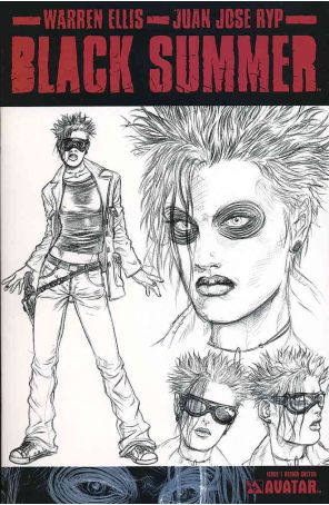 Black Summer 1A published by Avatar with cover art by Juan Jose Ryp