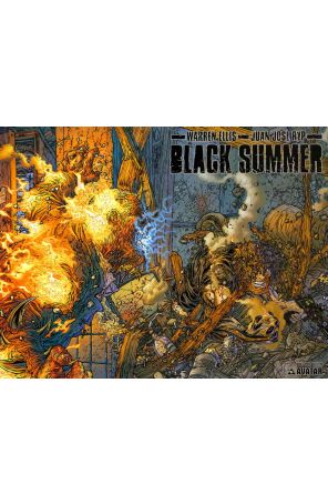 Black Summer 1B published by Avatar with cover art by Juan Jose Ryp
