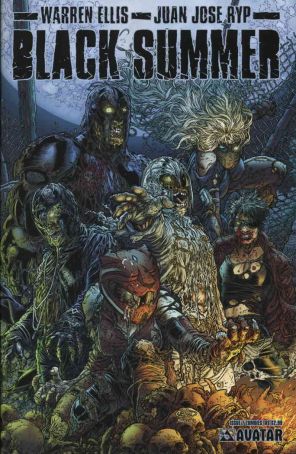 Black Summer 7B published by Avatar with cover art by Juan Jose Ryp