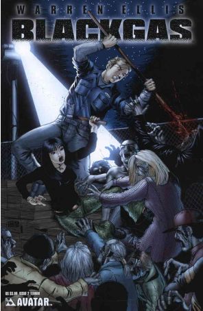 Blackgas (Warren Ellis) 2C published by Avatar