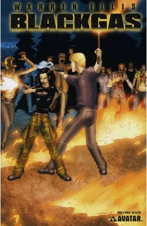 Blackgas (Warren Ellis) 3A published by Avatar