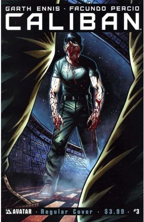 Caliban 3 published by Avatar with cover art by Facundo Percio