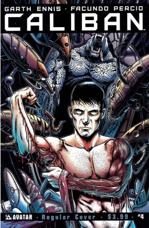 Caliban 4 published by Avatar with cover art by Facundo Percio