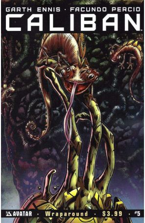 Caliban 5A published by Avatar with cover art by Facundo Percio
