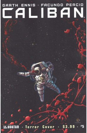 Caliban 5B published by Avatar with cover art by Facundo Percio