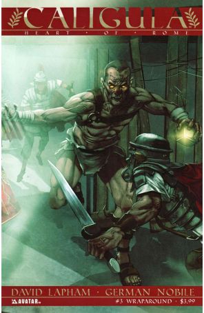 Caligula: Heart of Rome 3A published by Avatar with cover art by German Nobile
