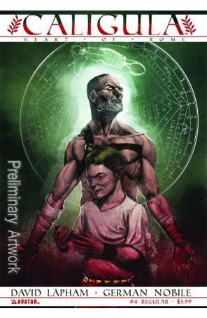 Caligula: Heart of Rome 4 published by Avatar with cover art by German Nobile