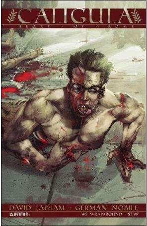 Caligula: Heart of Rome 5A published by Avatar with cover art by German Nobile