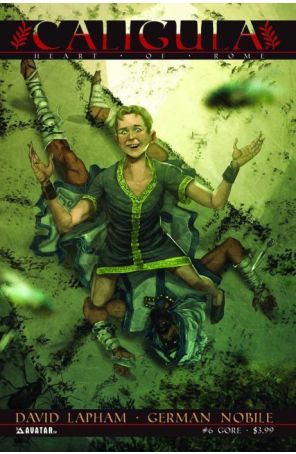 Caligula: Heart of Rome 6B published by Avatar with cover art by German Nobile