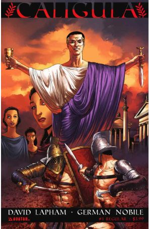 Caligula 1 published by Avatar with cover art by Jacen Burrows