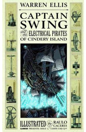 Captain Swing 1 published by Avatar with cover art by Raulo Caceres