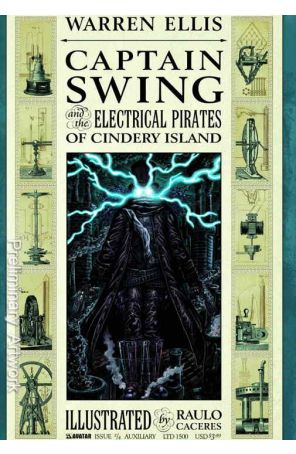Captain Swing 2C published by Avatar with cover art by Raulo Caceres