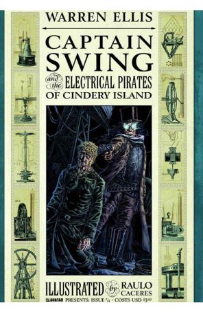 Captain Swing 2 published by Avatar with cover art by Raulo Caceres