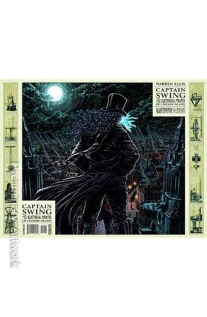 Captain Swing 3A published by Avatar with cover art by Raulo Caceres