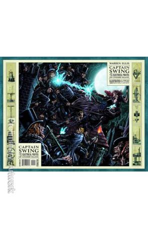 Captain Swing 4A published by Avatar with cover art by Raulo Caceres