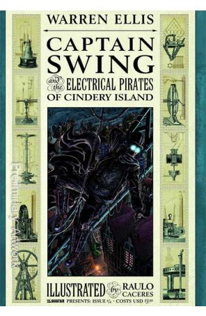 Captain Swing 4 published by Avatar with cover art by Raulo Caceres