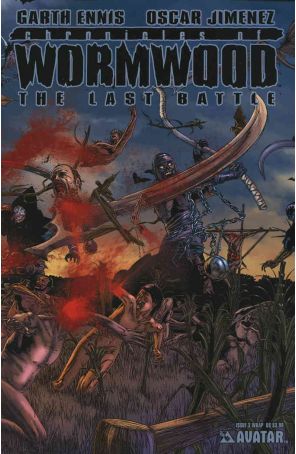 Chronicles of Wormwood: The Last Battle 3A published by Avatar with cover art by Oscar Jimenez