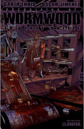 Chronicles of Wormwood: The Last Battle 4A published by Avatar with cover art by Oscar Jimenez