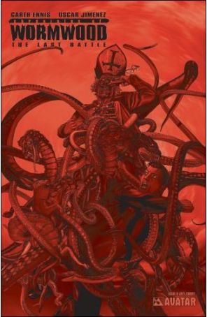 Chronicles of Wormwood: The Last Battle 6B published by Avatar with cover art by Oscar Jimenez