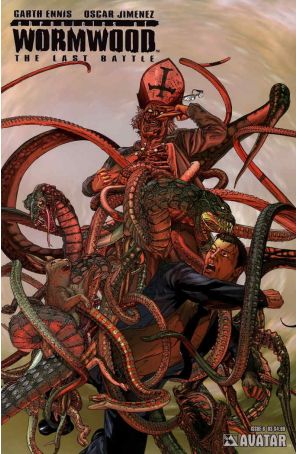 Chronicles of Wormwood: The Last Battle 6 published by Avatar with cover art by Oscar Jimenez