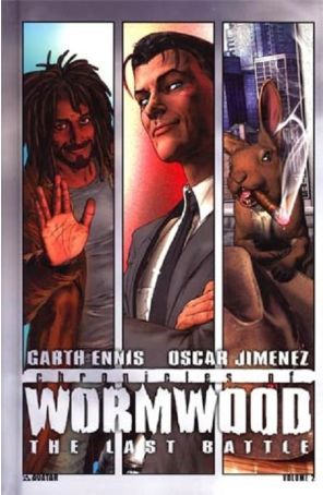 Chronicles of Wormwood: The Last Battle TPB HC 1 published by Avatar with cover art by Oscar Jimenez