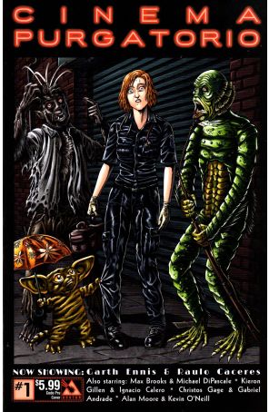Cinema Purgatorio (Alan Moore's) 1A published by Avatar with cover art by Raulo Caceres