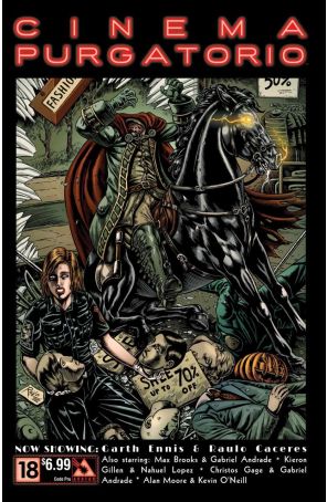 Cinema Purgatorio (Alan Moore's) 18B published by Avatar with cover art by Raulo Caceres