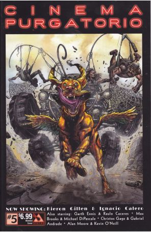 Cinema Purgatorio (Alan Moore's) 5C published by Avatar with cover art by Ignacio Calero