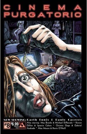 Cinema Purgatorio (Alan Moore's) 8B published by Avatar with cover art by Raulo Caceres