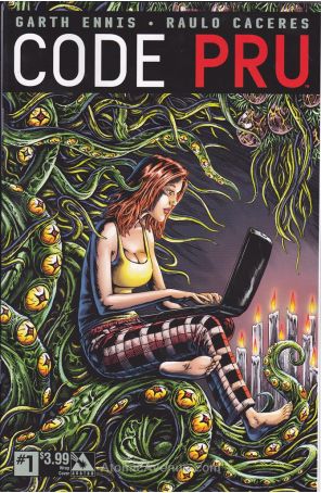 Code Pru 1A published by Avatar with cover art by Raulo Caceres