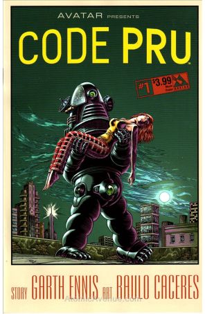 Code Pru 1B published by Avatar with cover art by Raulo Caceres