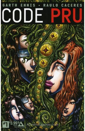 Code Pru 1 published by Avatar with cover art by Raulo Caceres