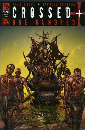 Crossed Plus One Hundred 6 published by Avatar with cover art by Gabriel Andrade