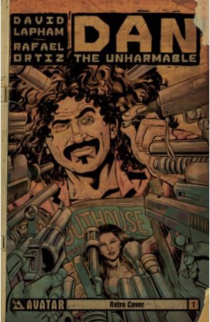 Dan the Unharmable 1B published by Avatar with cover art by Rafael Ortiz