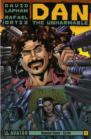Dan the Unharmable 1 published by Avatar with cover art by David Lapham