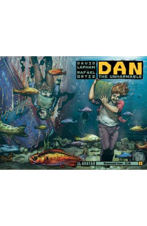 Dan the Unharmable 3A published by Avatar with cover art by Rafael Ortiz