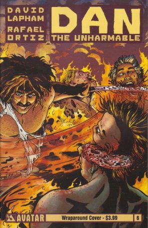 Dan the Unharmable 6A published by Avatar with cover art by Rafael Ortiz