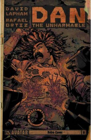 Dan the Unharmable 8B published by Avatar with cover art by Rafael Ortiz