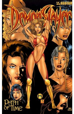Demonslayer: Path of Time 1A published by Avatar with cover art by Marat Mychaels