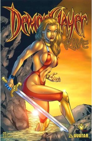 Demonslayer: Rave 1C published by Avatar with cover art by Marat Mychaels