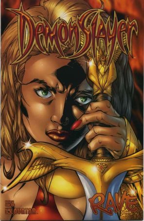 Demonslayer: Rave 1 published by Avatar with cover art by Marat Mychaels
