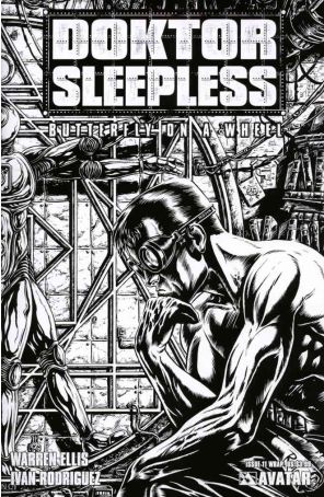 Doktor Sleepless 11A published by Avatar with cover art by Raúlo Cáceres