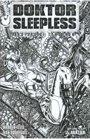 Doktor Sleepless 3A published by Avatar with cover art by Raúlo Cáceres